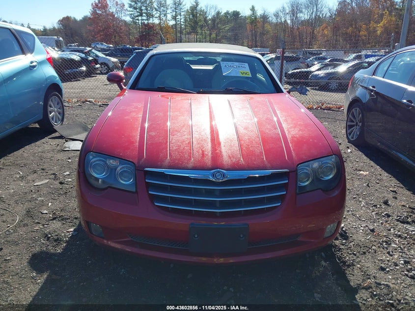 2005 Chrysler Crossfire Limited VIN: 1C3AN65L65X049329 Lot: 43602856
