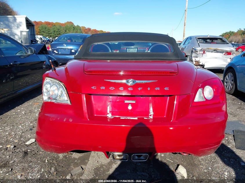 2005 Chrysler Crossfire Limited VIN: 1C3AN65L65X049329 Lot: 43602856
