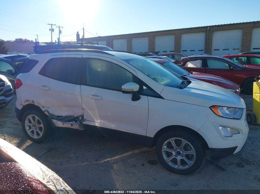 2021 Ford Ecosport Se VIN: MAJ3S2GEXMC437390 Lot: 43602932
