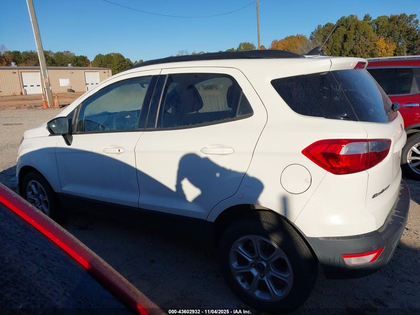 2021 Ford Ecosport Se VIN: MAJ3S2GEXMC437390 Lot: 43602932