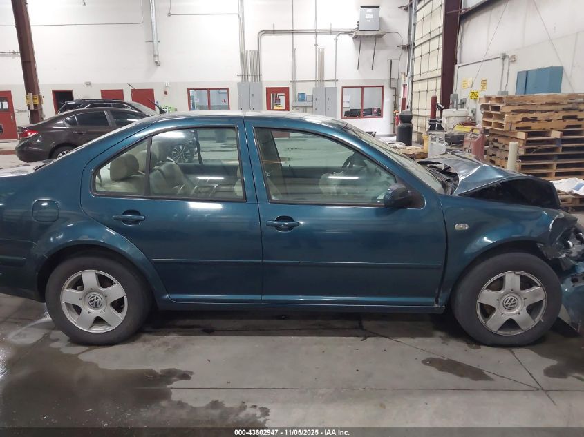 2001 Volkswagen Jetta Gl VIN: 3VWRS29M81M033004 Lot: 43602947