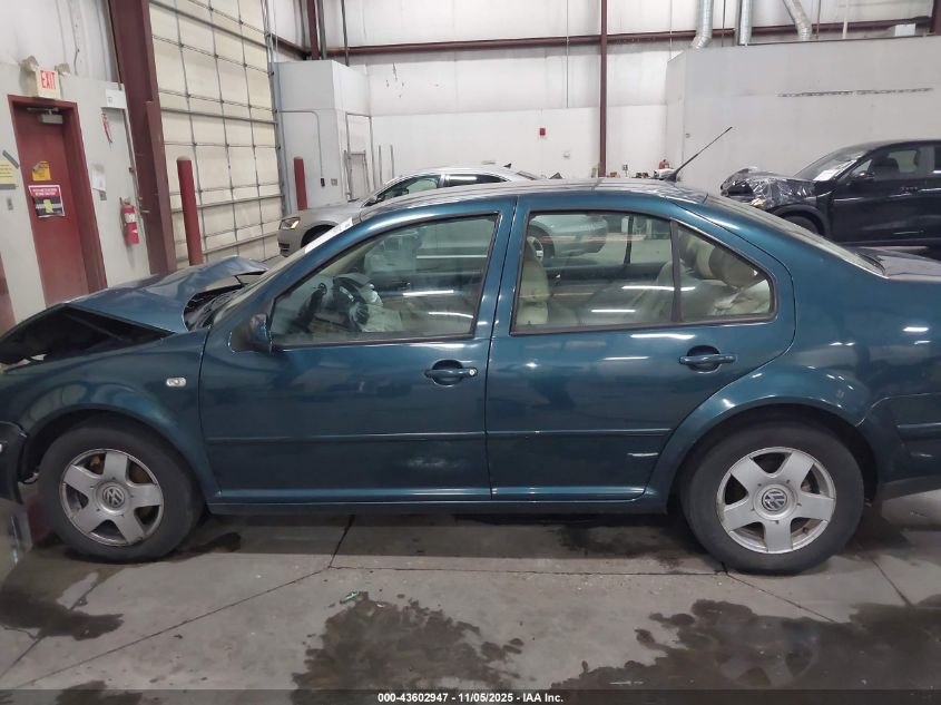 2001 Volkswagen Jetta Gl VIN: 3VWRS29M81M033004 Lot: 43602947