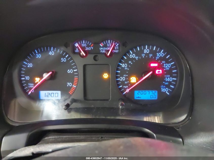 2001 Volkswagen Jetta Gl VIN: 3VWRS29M81M033004 Lot: 43602947