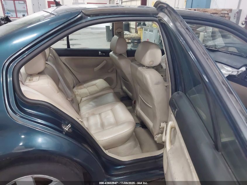 2001 Volkswagen Jetta Gl VIN: 3VWRS29M81M033004 Lot: 43602947