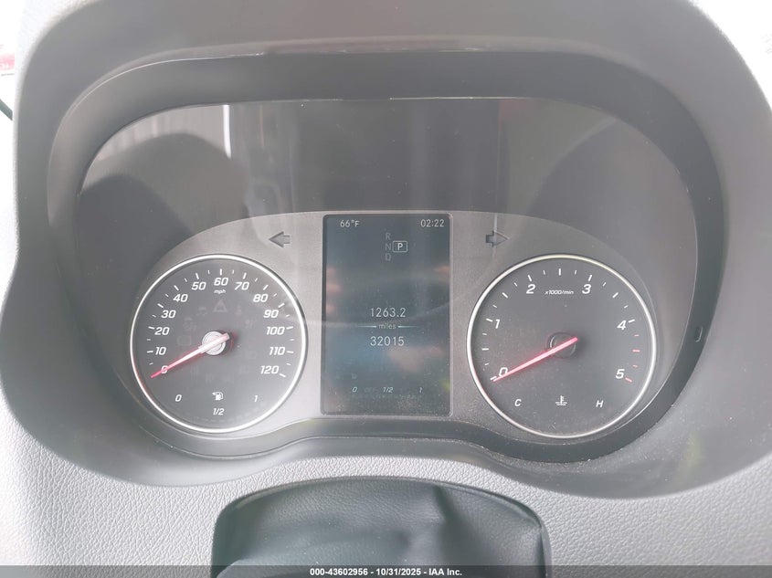 2023 Mercedes-Benz Sprinter 2500 High Roof 4-Cyl Diesel Ho VIN: W1Y4NCHY2PT151425 Lot: 43602956