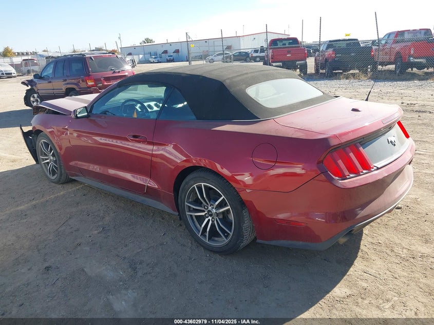 2015 FORD MUSTANG ECOBOOST PREMIUM - 1FATP8UHXF5422897