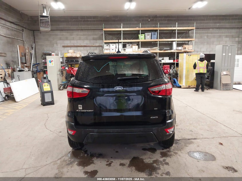 2020 Ford Ecosport Se VIN: MAJ6S3GL7LC353544 Lot: 43603058