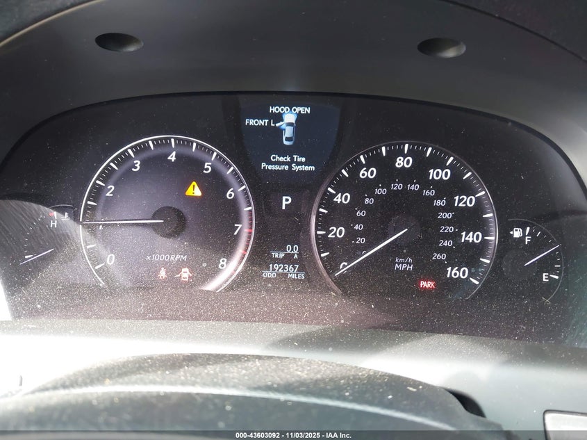 JTHBL46F675009624 2007 LEXUS LS photo no. 7