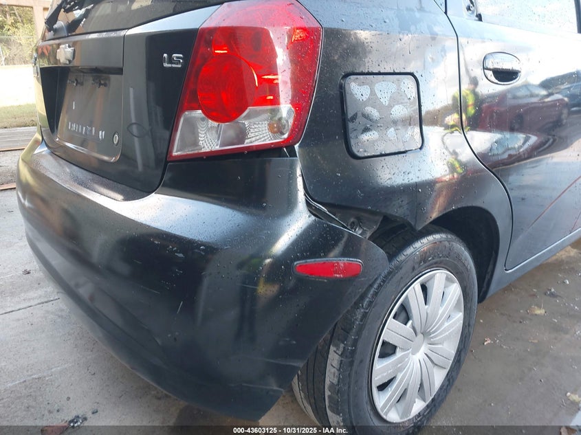 2008 Chevrolet Aveo 5 Ls VIN: KL1TD66628B074981 Lot: 43603125