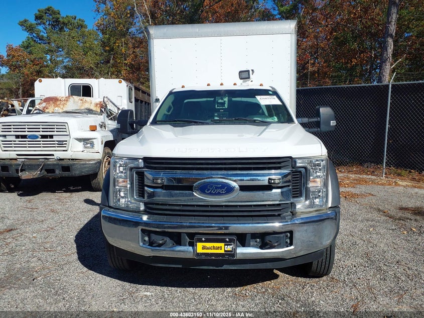2019 Ford F-550 Chassis Xl VIN: 1FDUF5GTXKEE07385 Lot: 43603150