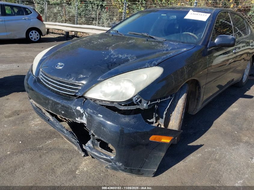 2003 Lexus Es 300 VIN: JTHBF30G536009928 Lot: 43603153