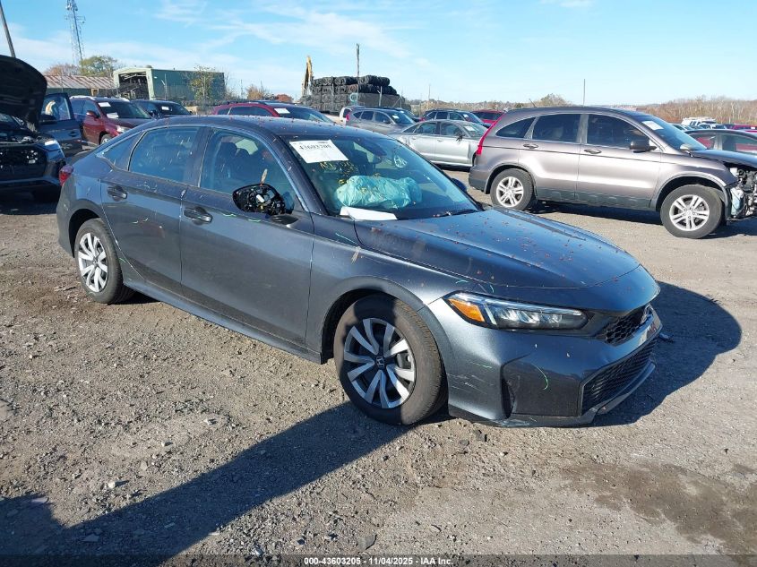 2015 HONDA CIVIC LX | 19XFB2F50FE260059