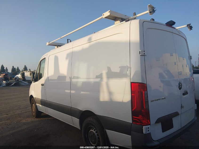 2021 Mercedes-Benz Sprinter 1500 Standard Roof I4 VIN: W1Y70BGY1MT066952 Lot: 43603207