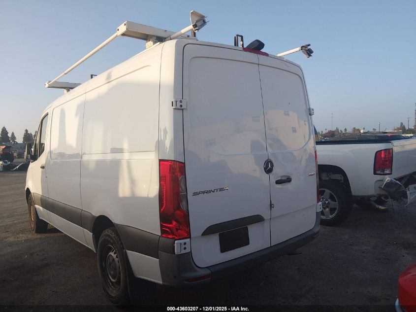 2021 Mercedes-Benz Sprinter 1500 Standard Roof I4 VIN: W1Y70BGY1MT066952 Lot: 43603207