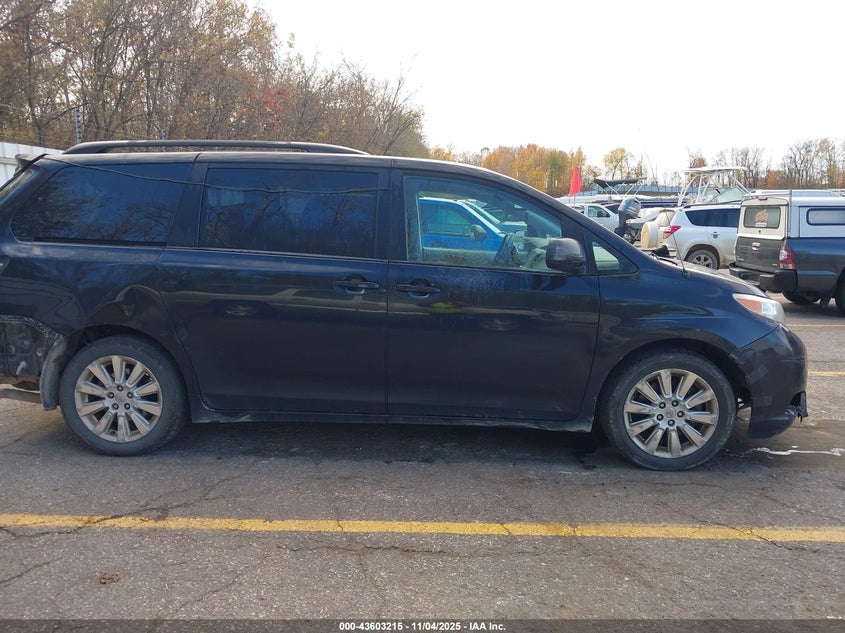 2013 TOYOTA SIENNA LE 7 PASSENGER - 5TDJK3DC2DS066833