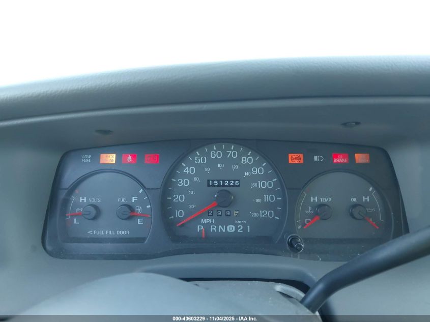 2003 Mercury Grand Marquis Gs VIN: 2MEFM74W83X691286 Lot: 43603229