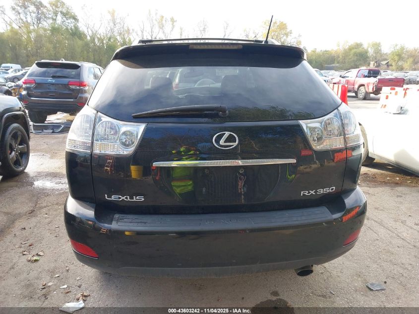 2009 Lexus Rx 350 VIN: 2T2HK31429C096843 Lot: 43603242