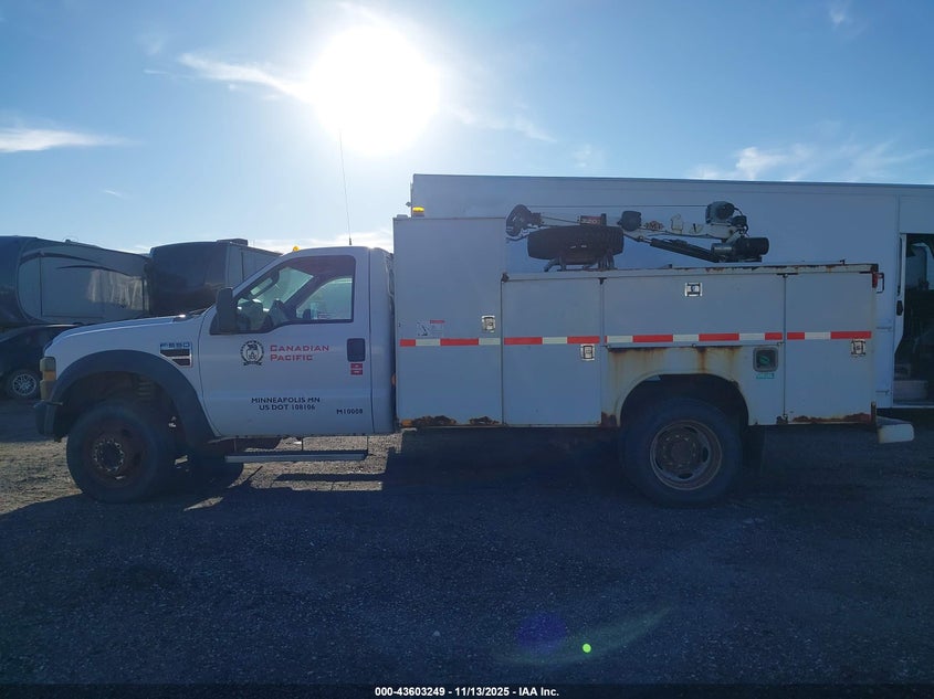 2010 Ford F-550 Chassis Xl/Xlt VIN: 1FDAF5GR6AEA92221 Lot: 43603249