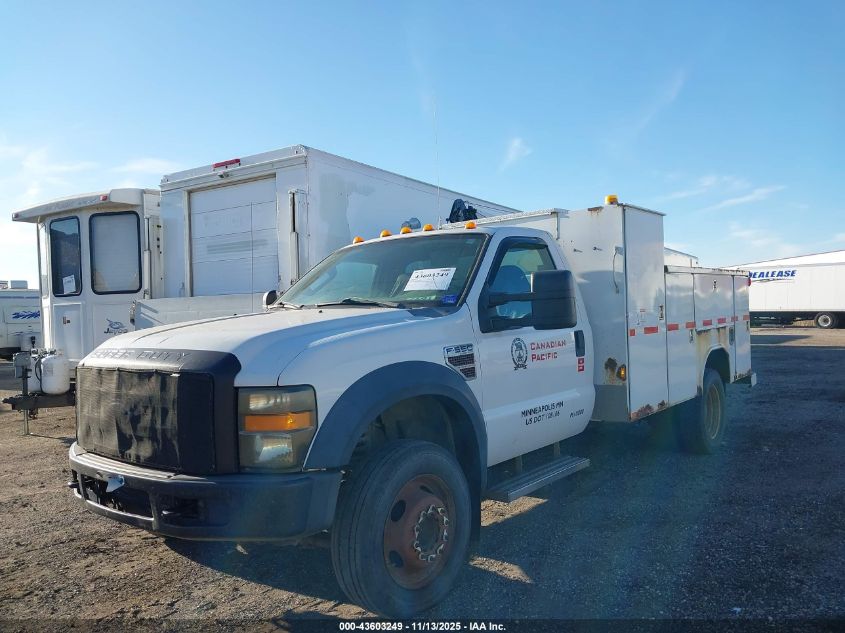 2010 Ford F-550 Chassis Xl/Xlt VIN: 1FDAF5GR6AEA92221 Lot: 43603249