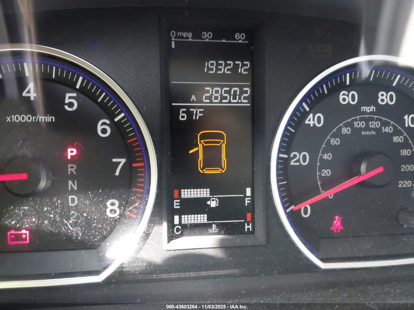 2008 Honda Cr-V Ex-L VIN: JHLRE38718C037955 Lot: 43603264