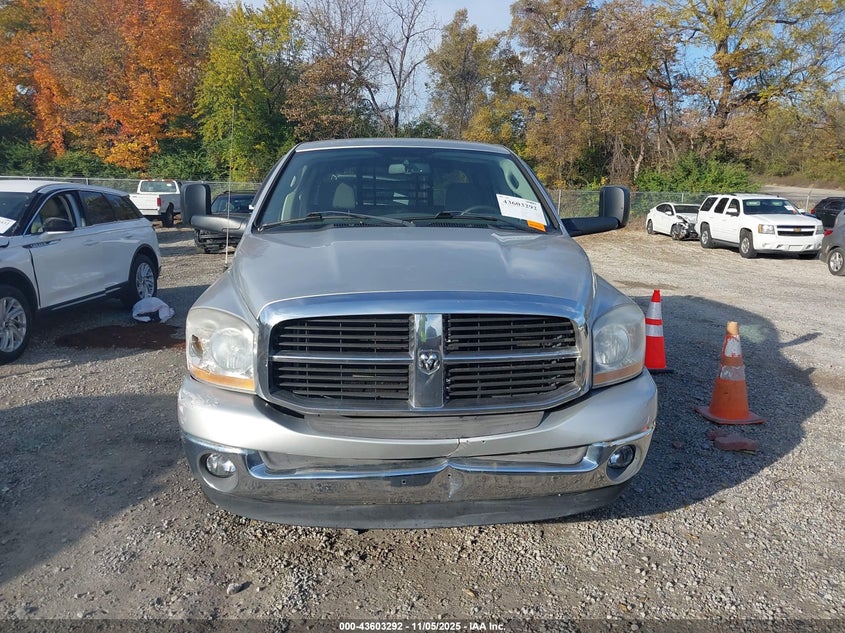 2006 Dodge Ram 1500 Slt VIN: 3D7KR19D56G198594 Lot: 43603292
