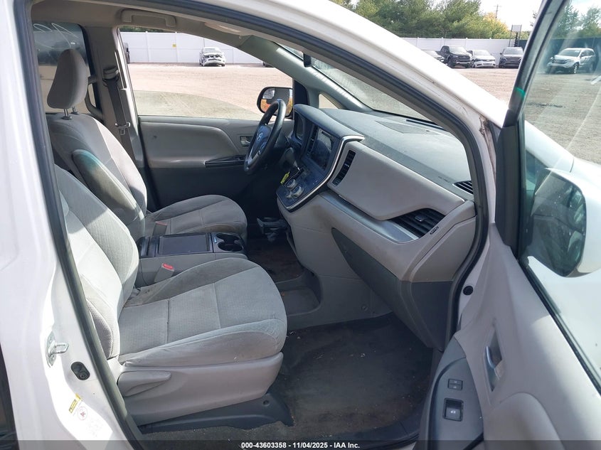2015 TOYOTA SIENNA LE 8 PASSENGER - 5TDKK3DC5FS597337