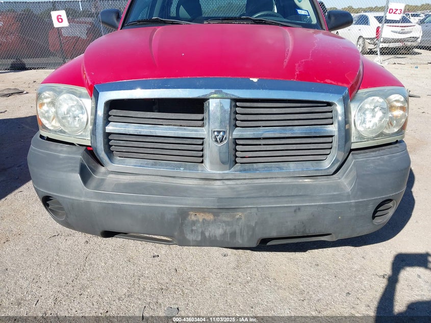 2006 Dodge Dakota St VIN: 1D7HE22K56S532832 Lot: 43603404