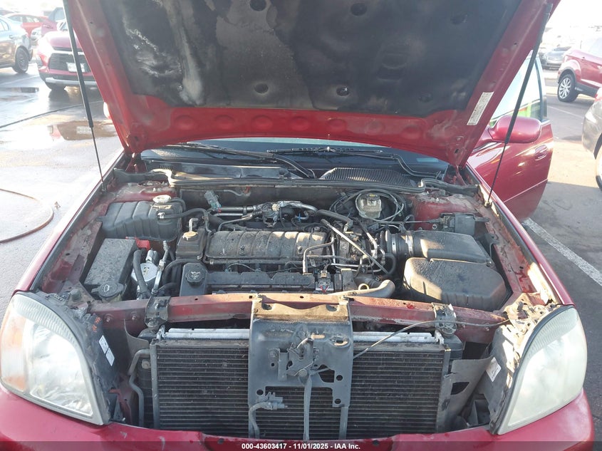 2004 Cadillac Deville VIN: 1G6KD54Y94U166674 Lot: 43603417