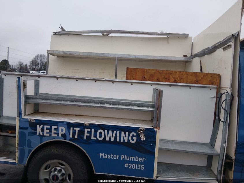 2022 GMC Savana Commercial Cutaway Work Van VIN: 1GD07RF72N1161631 Lot: 43603489