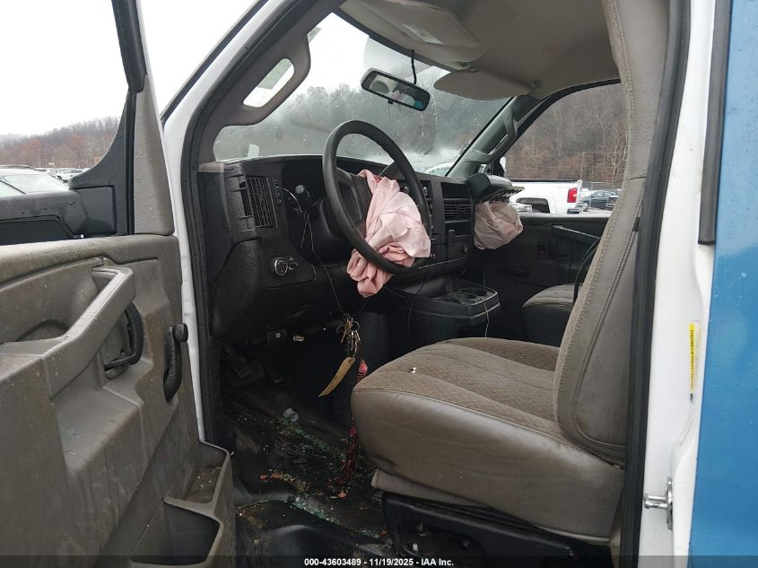 2022 GMC Savana Commercial Cutaway Work Van VIN: 1GD07RF72N1161631 Lot: 43603489