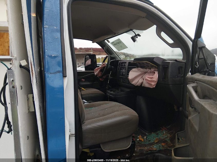 2022 GMC Savana Commercial Cutaway Work Van VIN: 1GD07RF72N1161631 Lot: 43603489