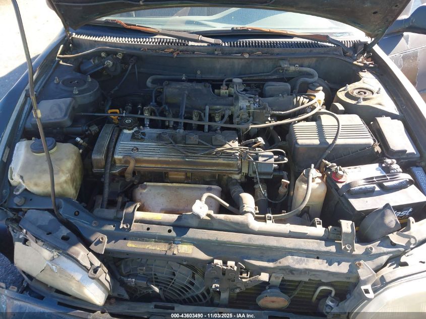 1996 Toyota Corolla Dx VIN: 1NXBB02EXTZ423690 Lot: 43603490