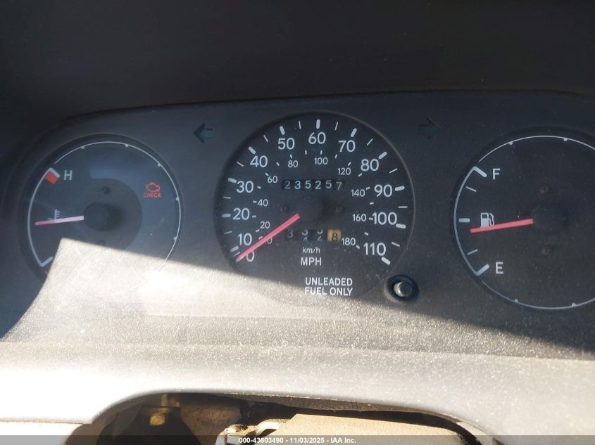 1996 Toyota Corolla Dx VIN: 1NXBB02EXTZ423690 Lot: 43603490