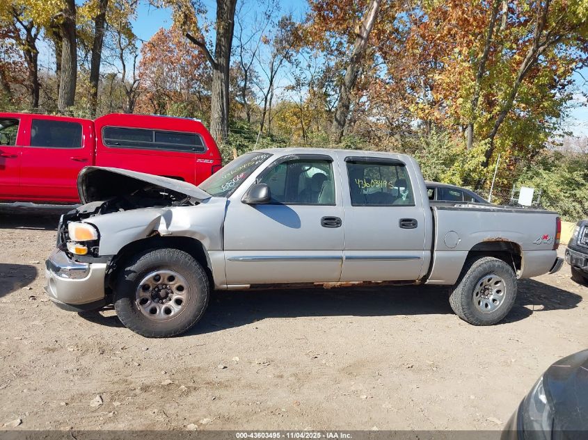 2006 GMC Sierra 1500 Sl VIN: 2GTEK13V961288806 Lot: 43603495