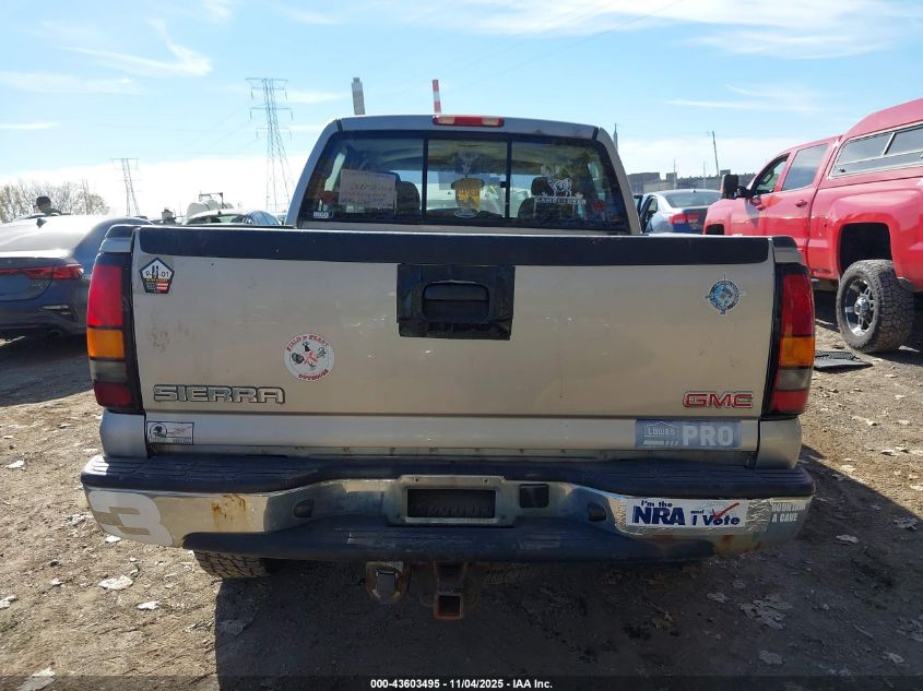 2006 GMC Sierra 1500 Sl VIN: 2GTEK13V961288806 Lot: 43603495