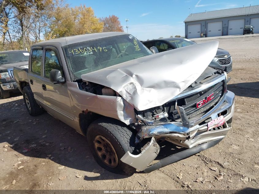 2006 GMC Sierra 1500 Sl VIN: 2GTEK13V961288806 Lot: 43603495