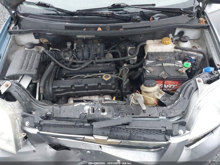 2007 Chevrolet Aveo Ls VIN: KL1TD56697B077692 Lot: 43603530