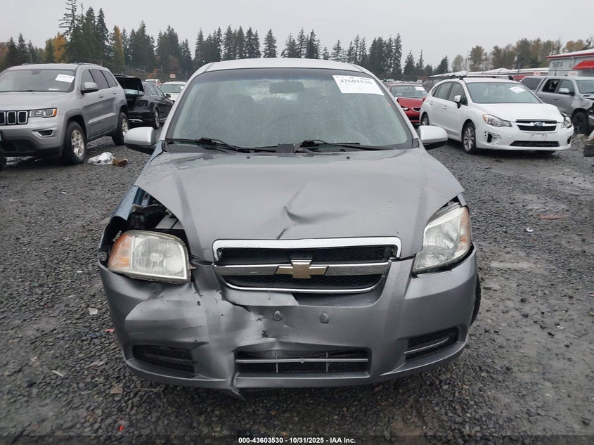 2007 Chevrolet Aveo Ls VIN: KL1TD56697B077692 Lot: 43603530