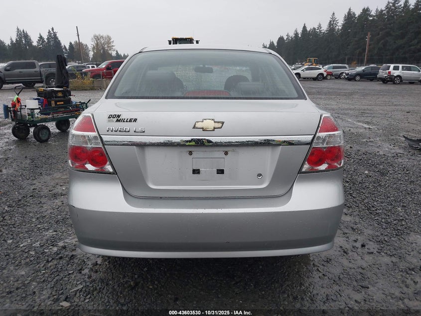 2007 Chevrolet Aveo Ls VIN: KL1TD56697B077692 Lot: 43603530