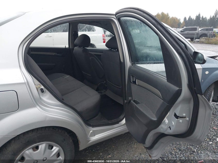 2007 Chevrolet Aveo Ls VIN: KL1TD56697B077692 Lot: 43603530