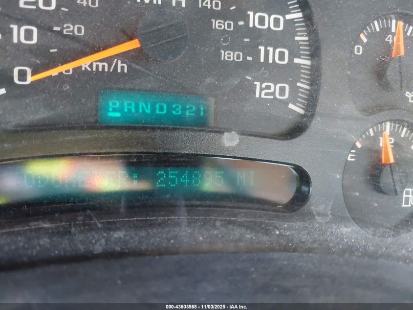 2005 Chevrolet Silverado 2500Hd Work Truck VIN: 1GCHC23UX5F811703 Lot: 43603568