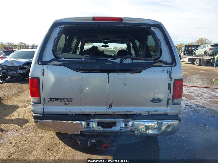 2000 Ford Excursion Xlt VIN: 1FMNU41S3YEC00298 Lot: 43603575