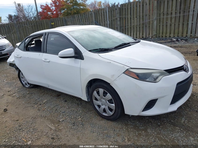 TOYOTA COROLLA L/LE/LE PLS/PRM/S/S PLS