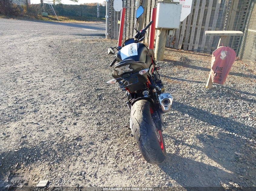 2021 Kawasaki Zr900 F VIN: ML5ZRDF1XMDA48671 Lot: 43603639