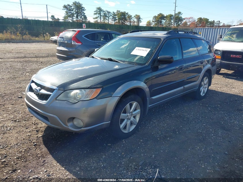 4S4BP61CX97344807 2009 SUBARU OUTBACK photo no. 2