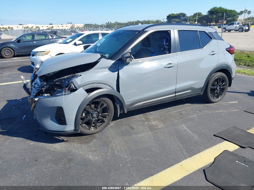 2021 NISSAN KICKS SR XTRONIC CVT 3N1CP5DV2ML515167