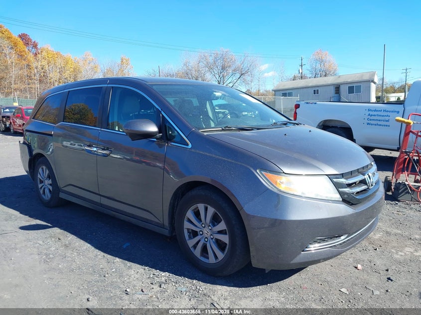 2016 HONDA ODYSSEY EX-L - 5FNRL5H69GB028489