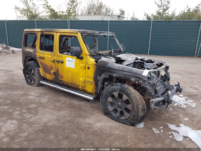 2019 JEEP WRANGLER UNLIMITED SAHARA 4X4 - 1C4HJXEN4KW638474