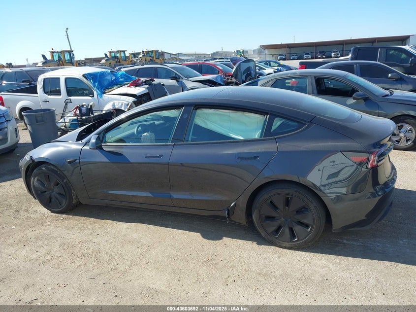 2024 Tesla Model 3 Long Range Dual Motor All-Wheel Drive/Rear-Wheel Drive VIN: 5YJ3E1EA3RF722230 Lot: 43603692