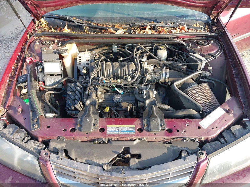 2003 Chevrolet Impala Ls VIN: 2G1WH52K039365277 Lot: 43603698